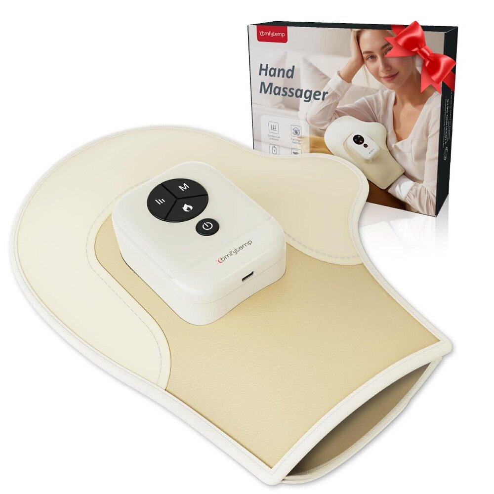 Comfytemp Hand Massager w/ Heat & Compression | Cordless | NIB | Portable